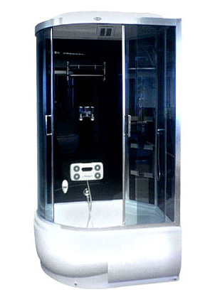 Душевая кабина Niagara NG-910-01 (120х80х220) с г/м, высокий поддон 46 см, стекло тонированное
