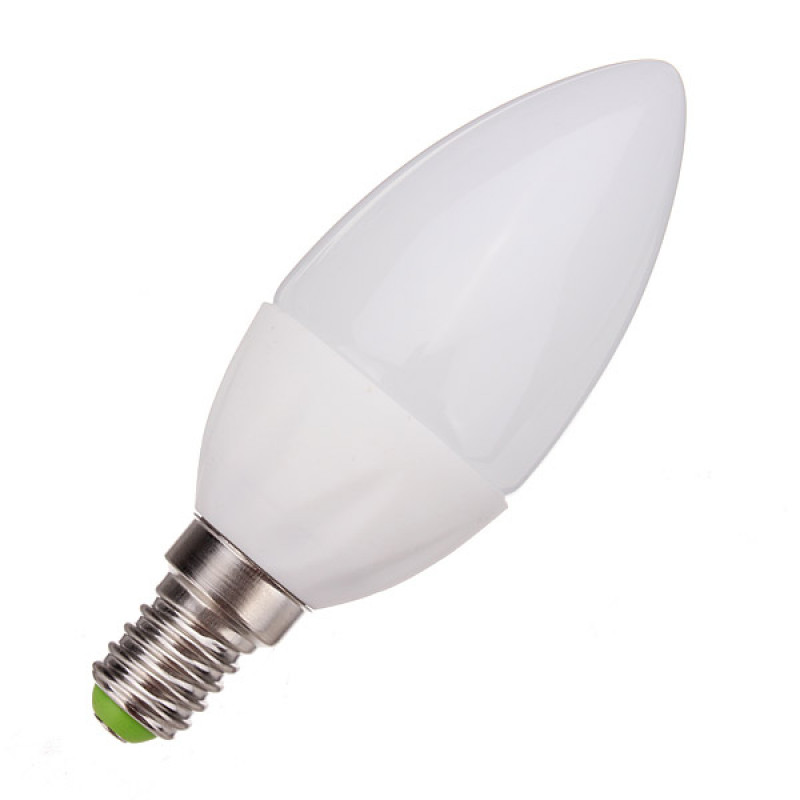 Лампа светодиодная 8Вт E14 (75Вт) свеча белый свет IN HOME