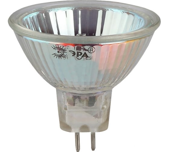 Лампа галогенная GU5.3-MR16-35W- 230V-Cl ЭРА C0027363